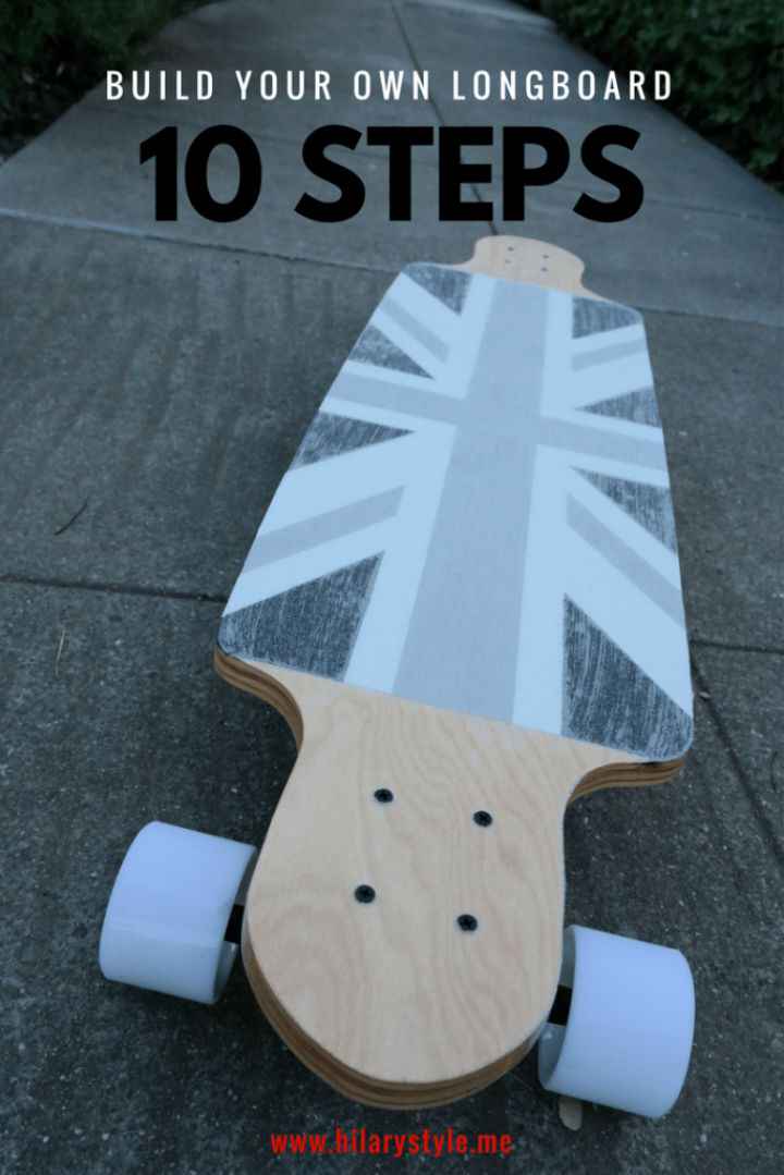 15 DIY Longboard Plans (How to Make a Longboard)