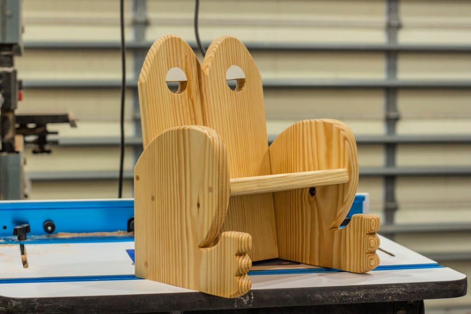 Kids woodworking project