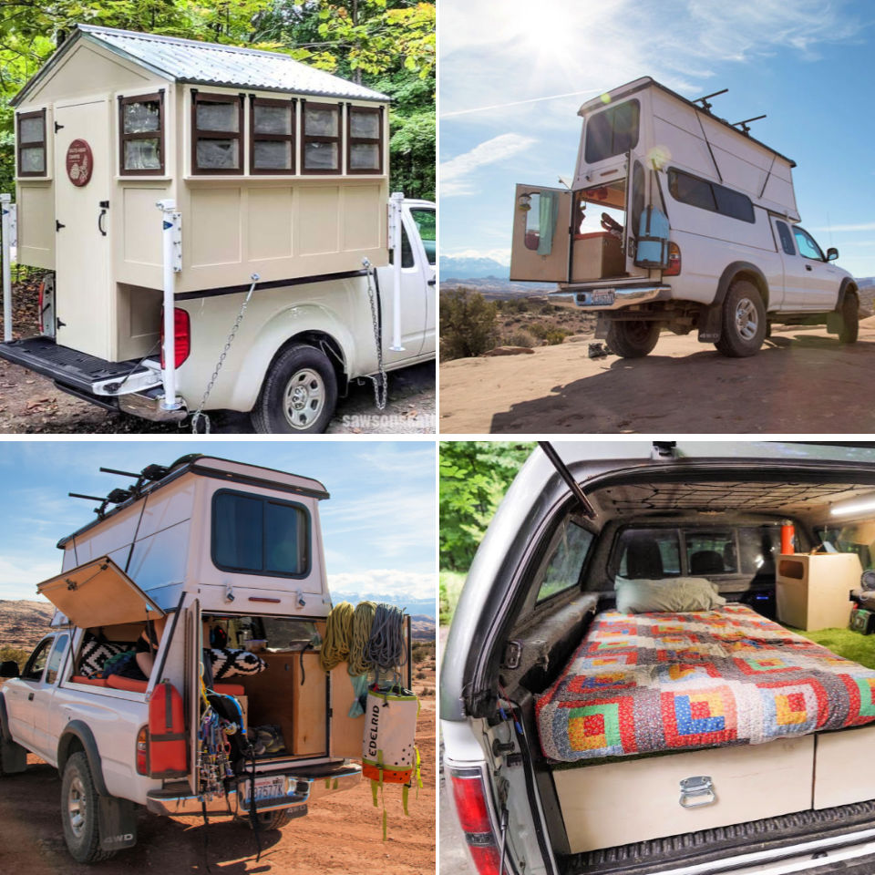 10 Homemade DIY Truck Camper Plans How To Guide