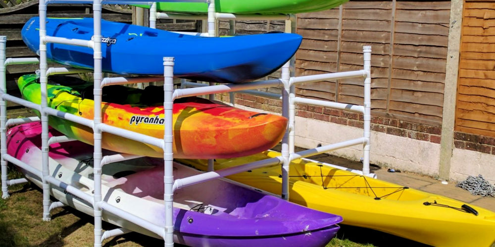 20 Free Plans To Build A Diy Kayak Rack Kayak Storage Rack