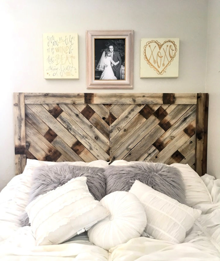 30 Simple DIY Wood Headboard Ideas You Can Build Yourself