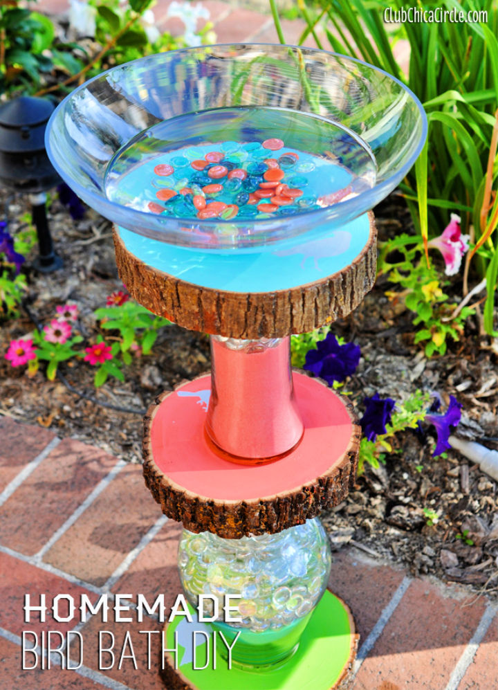 How to Make a Bird Bath (15 Easy DIY Bird Bath Ideas)