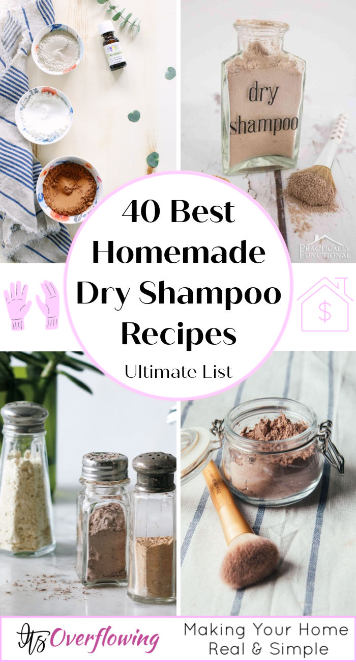 DIY Dry Shampoo (40 Homemade Dry Shampoo Recipes)