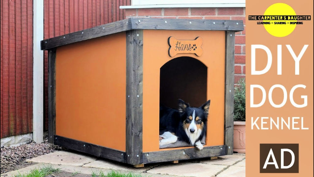 15 Free DIY Dog Kennel Plans for Indoor and Outdoor