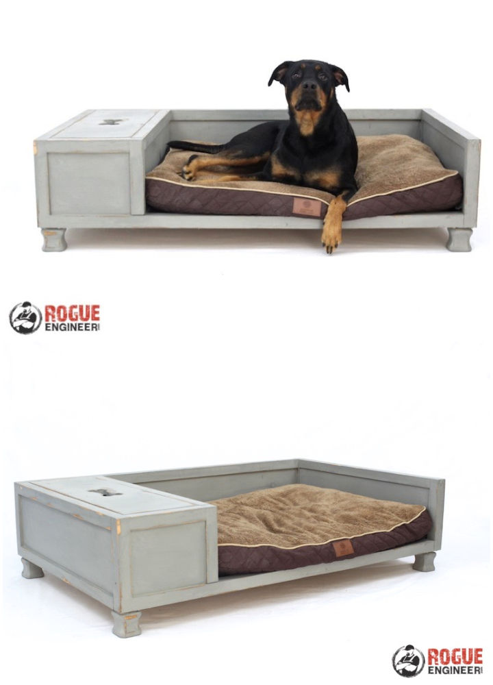 30 Homemade DIY Dog Bed Ideas (How to Make a Dog Bed)