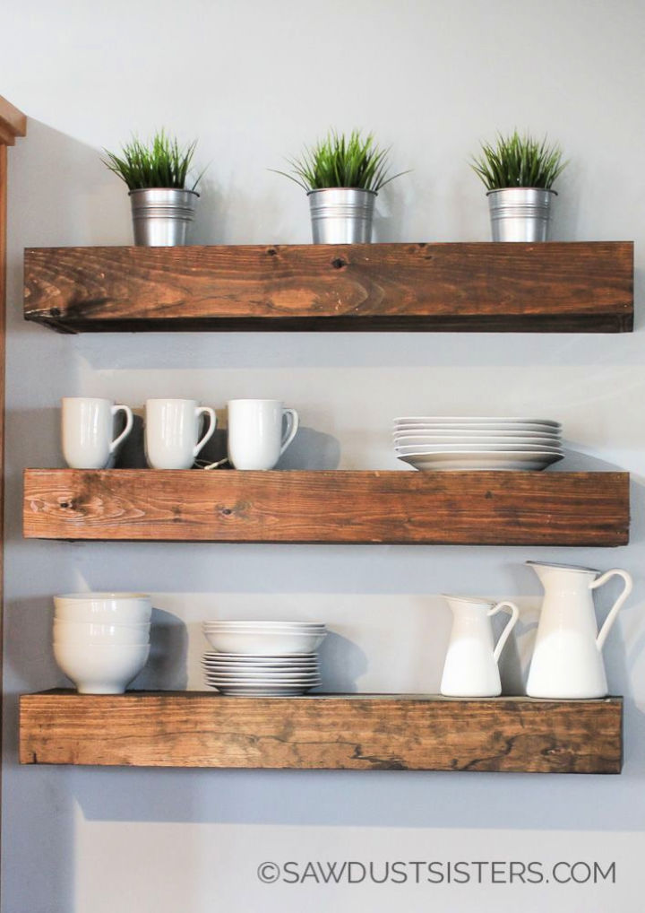 How to Build Wall Shelves (25 DIY Wall Shelf Ideas)