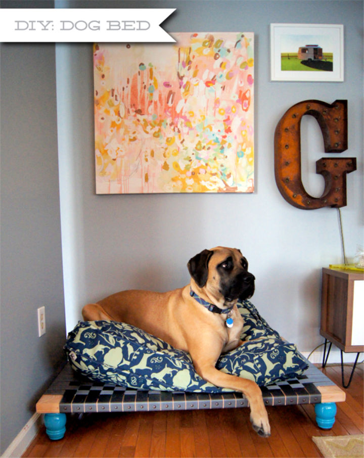 30 Homemade DIY Dog Bed Ideas (How to Make a Dog Bed)
