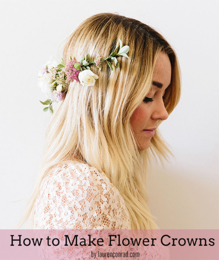 How to Make a Flower Crown (25 DIY Flower Crown Ideas)
