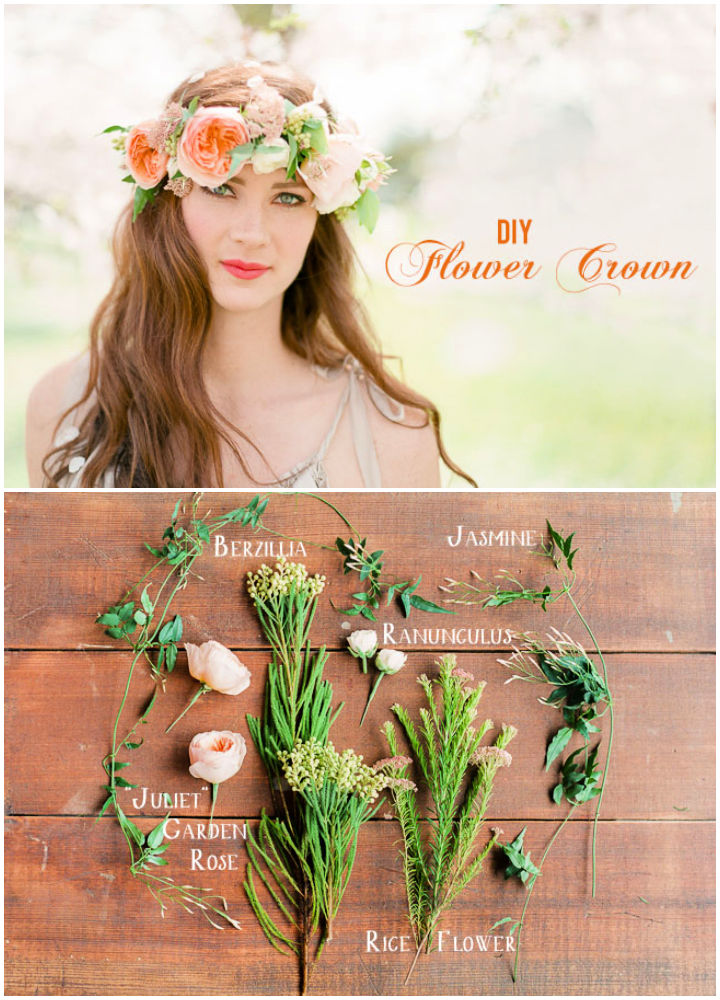 How to Make a Flower Crown (25 DIY Flower Crown Ideas)