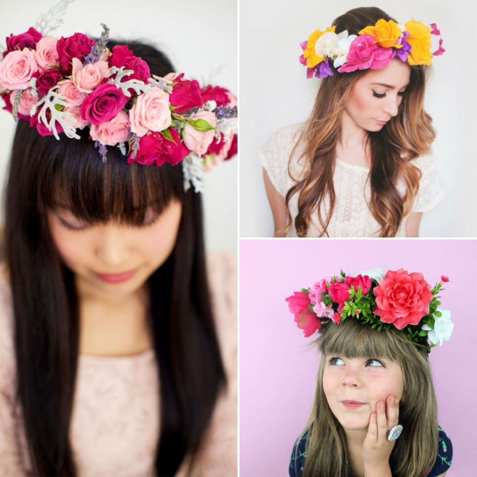 How to Make a Flower Crown (25 DIY Flower Crown Ideas)