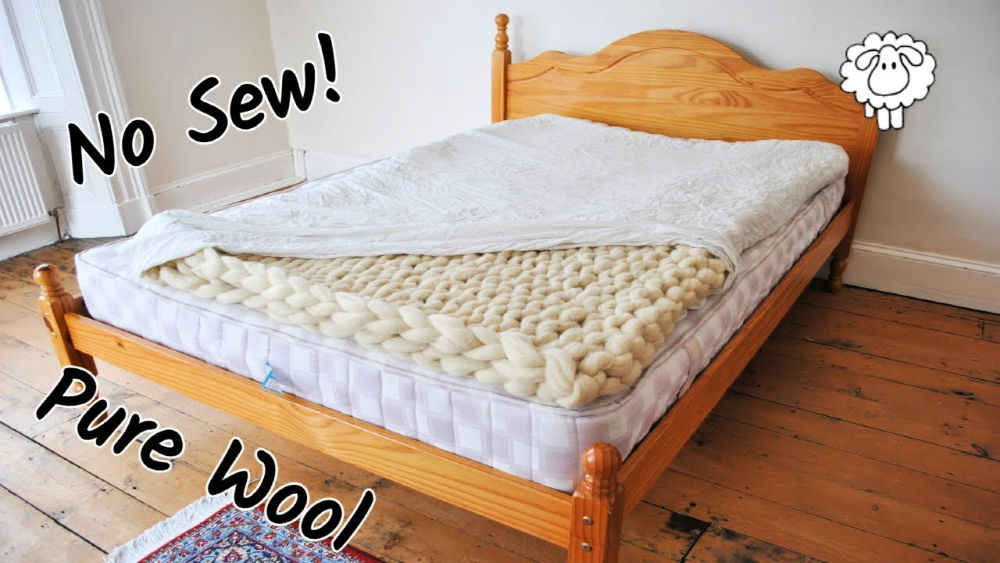 diy mattress topper with pillows