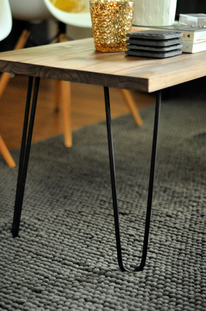 15 DIY Hairpin Coffee Table Plans (How To Guide)
