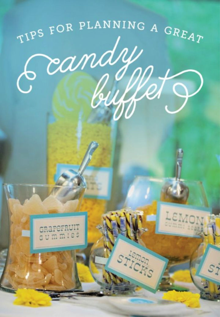 25 Easy Candy Bar Ideas on a Budget • Its Overflowing