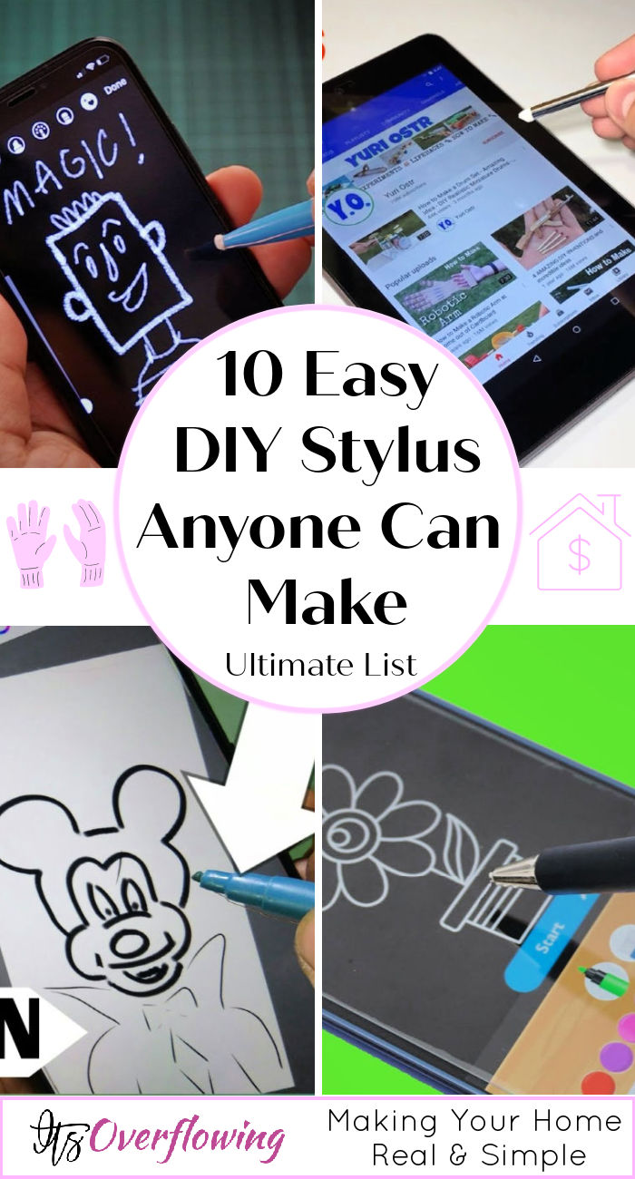 10 Easy DIY Stylus Anyone Can Make in Few Minutes