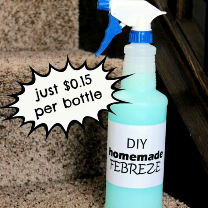 Homemade Febreze (15 Easy DIY Febreze Recipes)