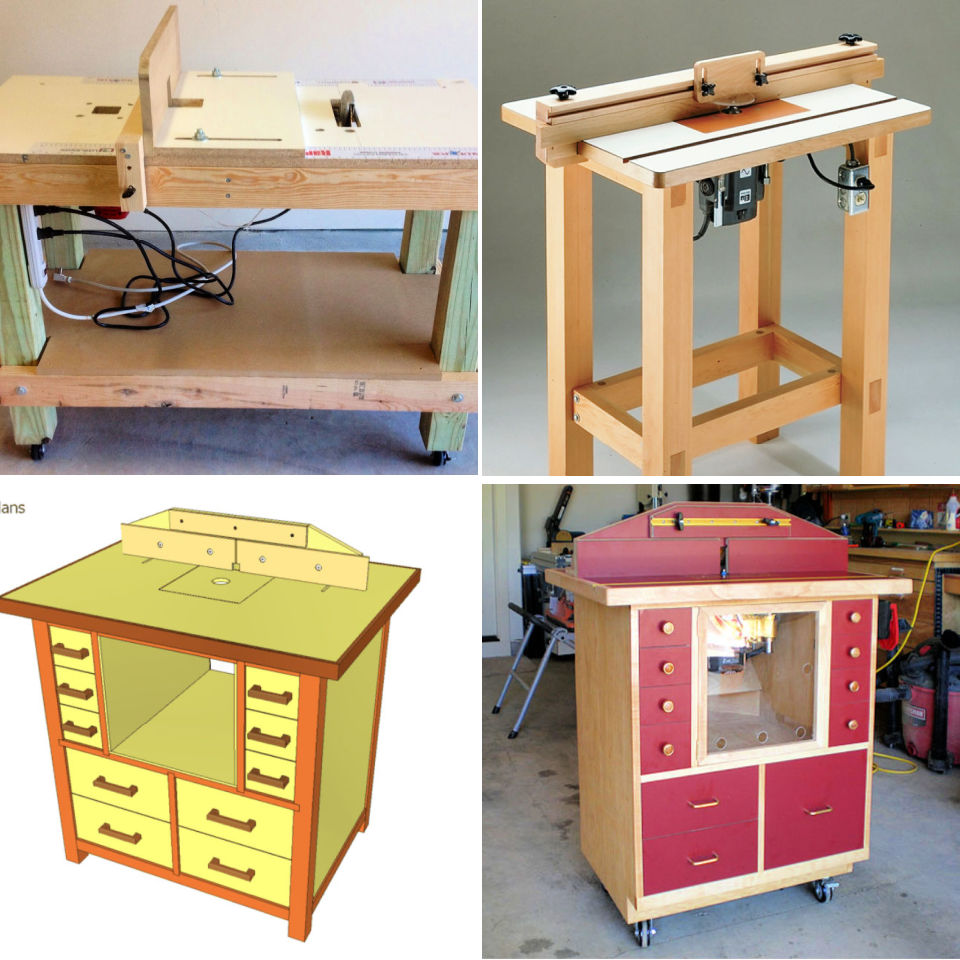 25 Free DIY Router Table Plans That Beginners Can Build