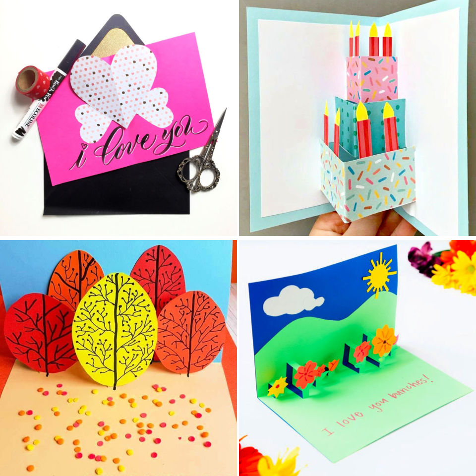 20 Easy DIY Pop Up C Tr E E