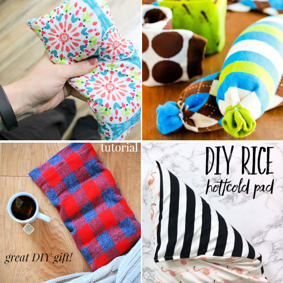 10 DIY Rice Heating Pad Ideas (Aromatherapy Heating Bag)