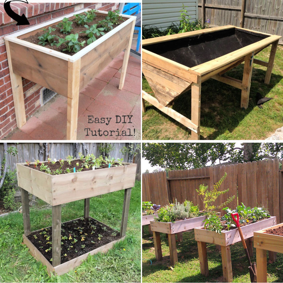 18 Simple Elevated Garden Beds You Can Easily Build