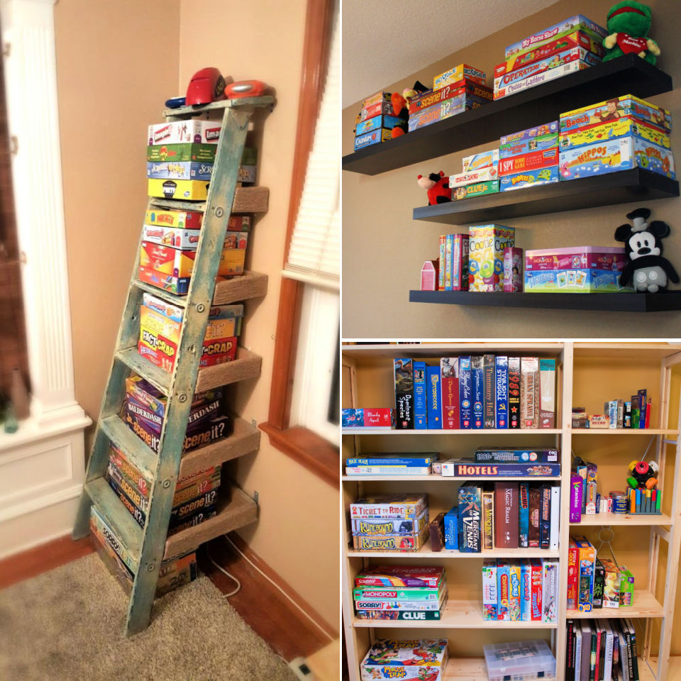 17 Board Game Storage Ideas to Keep You Sane