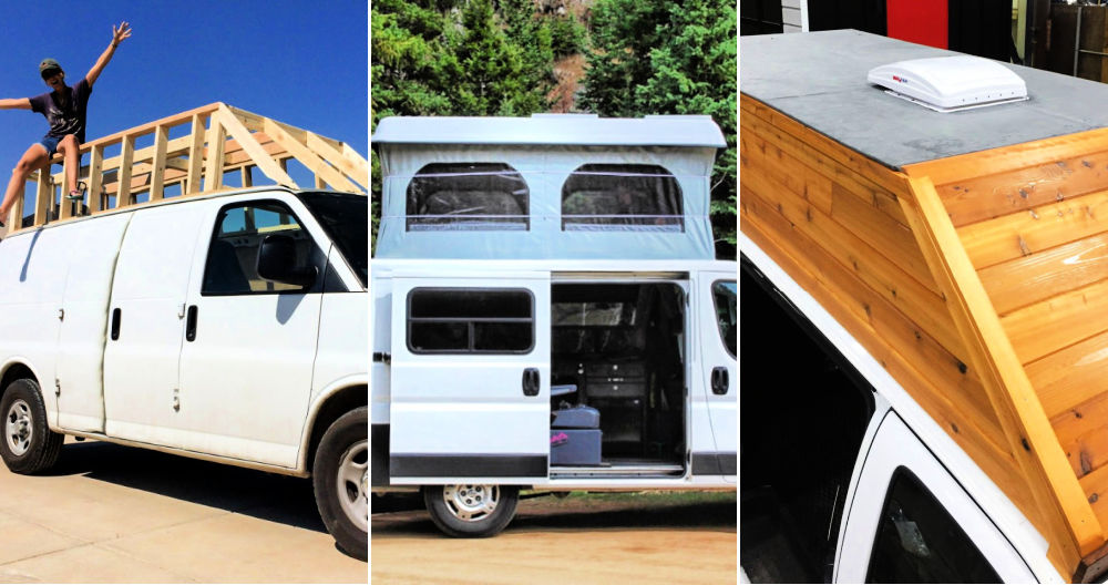 10 Free DIY Van High Top Plans To Make Van Topper Cheaply