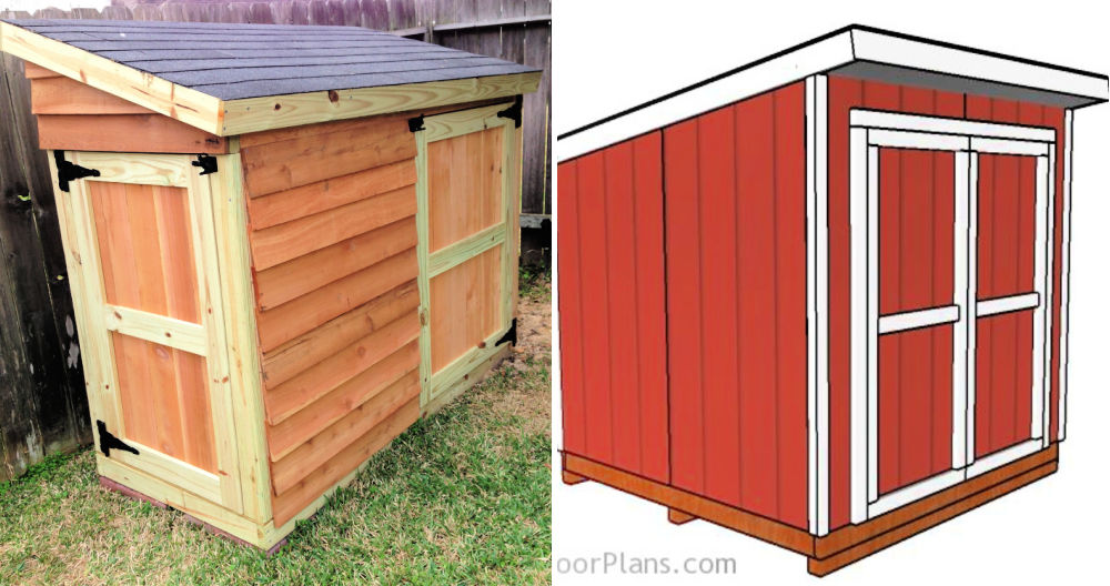 7 Free 8x8 Shed Plans To Build A Garden Storage Shed