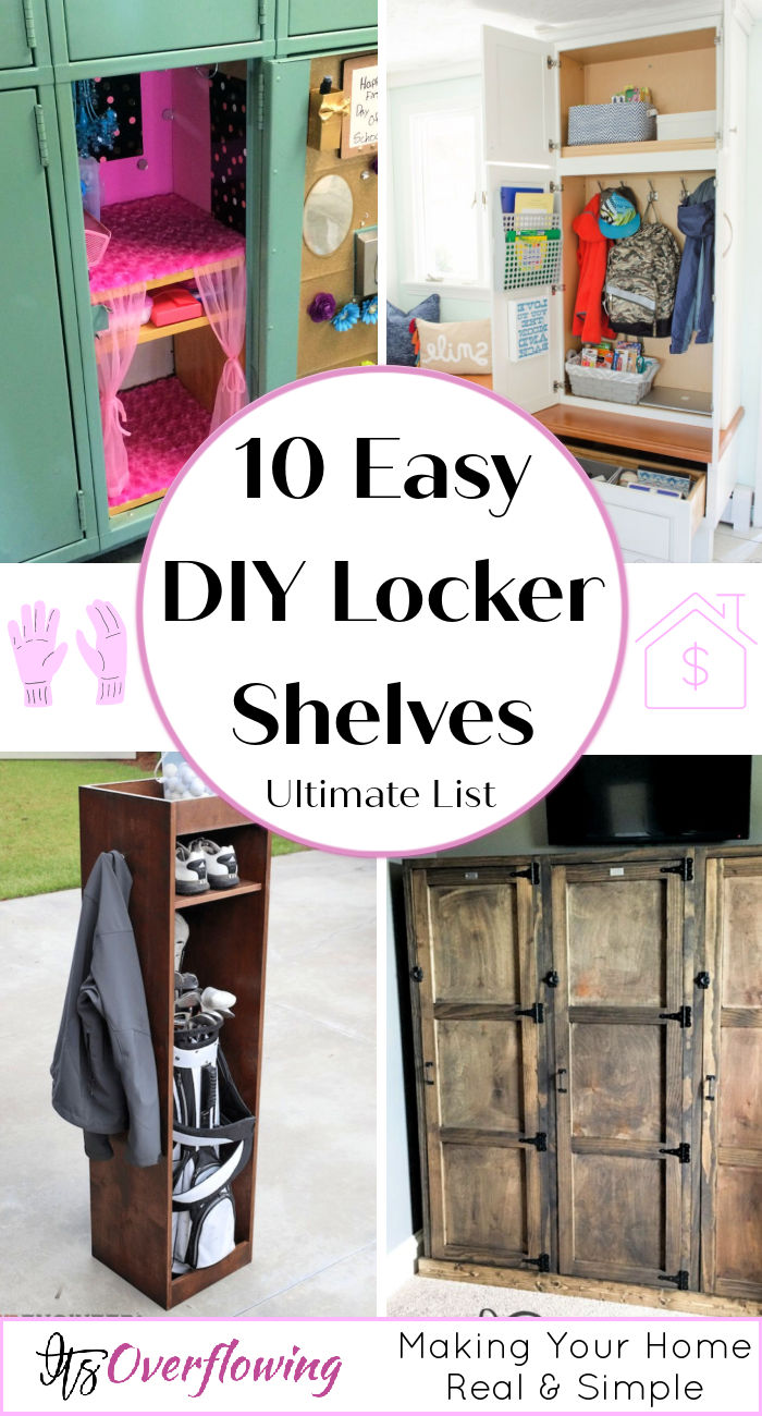 DIY Locker Organizers and Shelves (10 Locker Shelf Ideas)