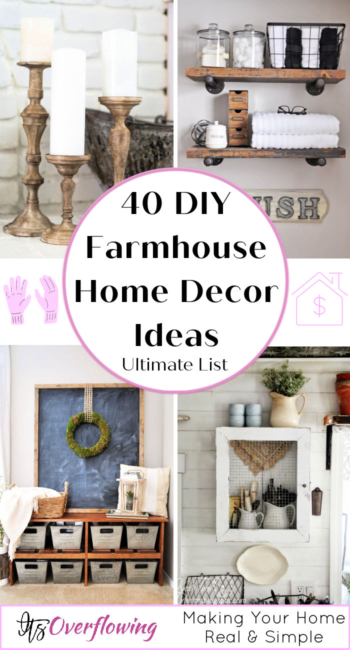 40 Farmhouse Decor Ideas for Modern and Rustic Appeal