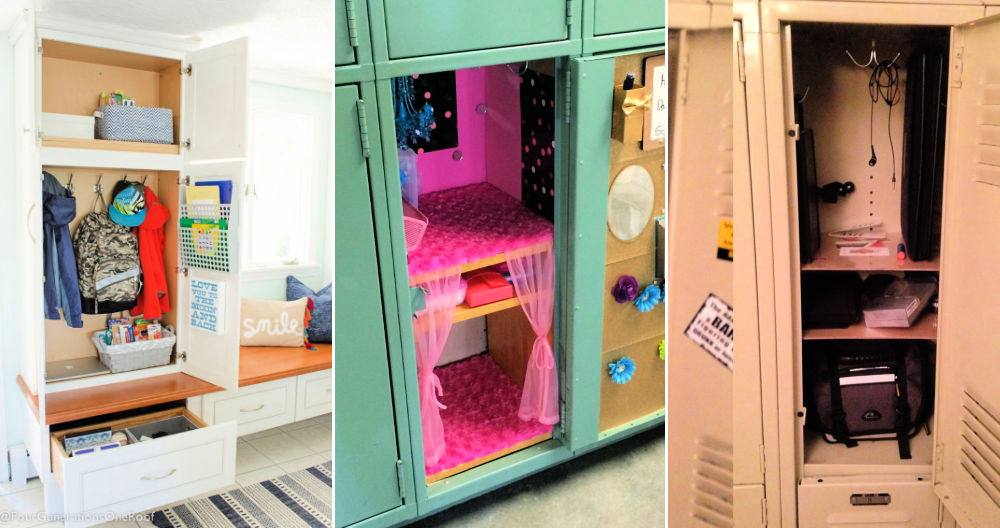 DIY Locker Organizers and Shelves (10 Locker Shelf Ideas)