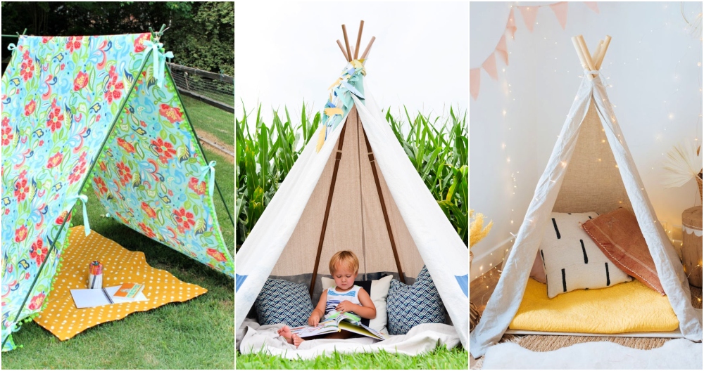 20 Homemade DIY Tent Ideas For Kids To Play