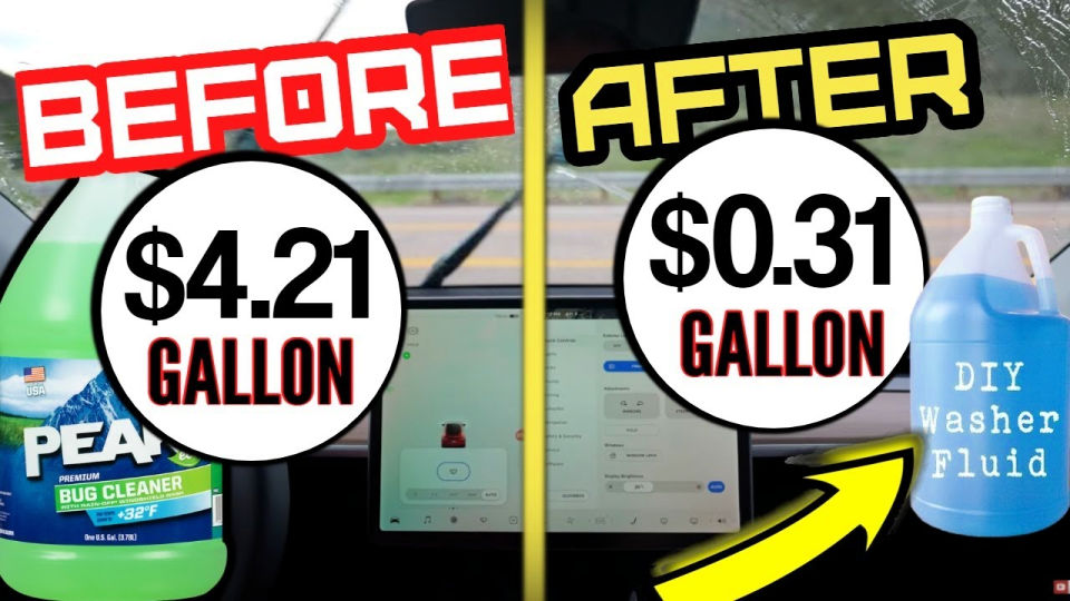 Homemade Windshield Washer Fluid (15 DIY Methods)