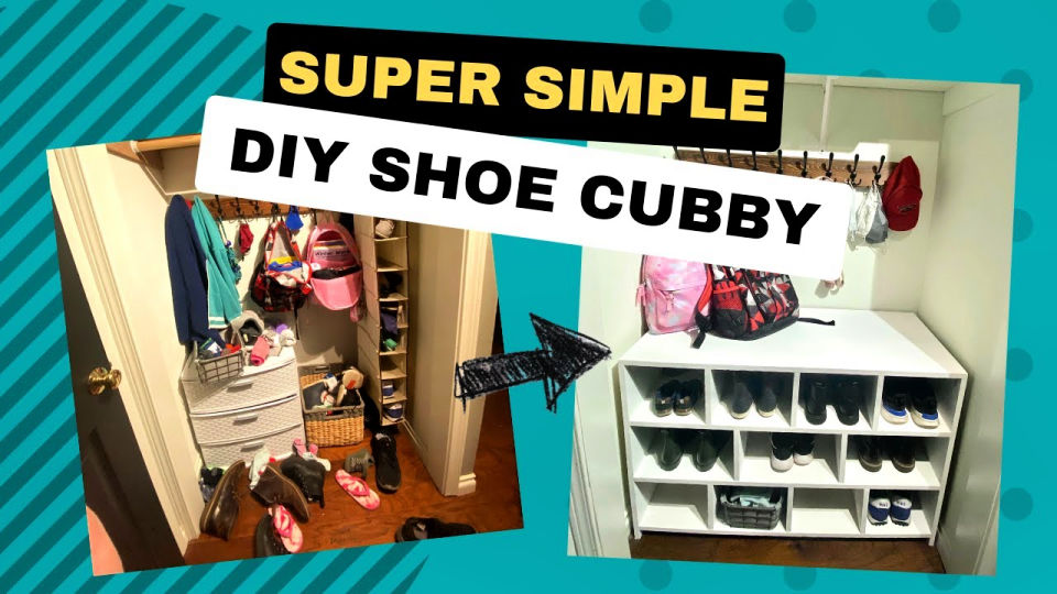 15 Free DIY Shoe Cubby Plans How To Build Shoe Cubbies