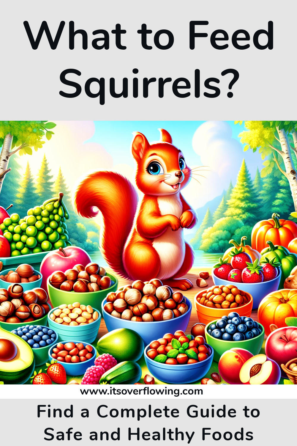 What to Feed Squirrels Guide to Safe and Healthy Foods