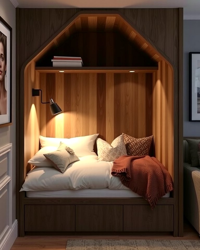 25 Cozy Bed Nook Ideas for a Perfect Reading Spot