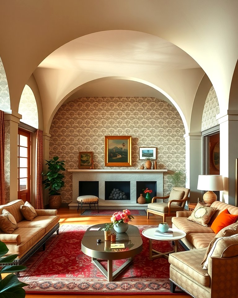 25 Retro 70s Living Room Ideas for a Funky Vibe