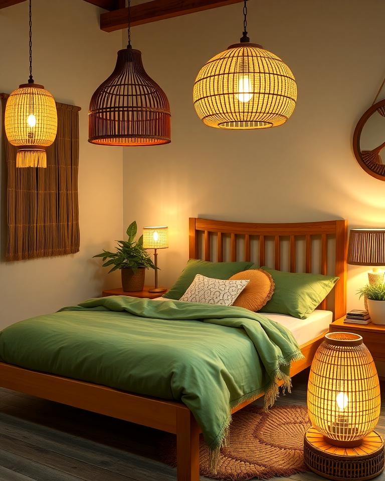 Snapshot of Bamboo Lighting Fixtures For Bedroom 2044