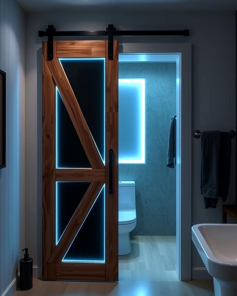20 Bathroom Barn Door Ideas for Space Saving