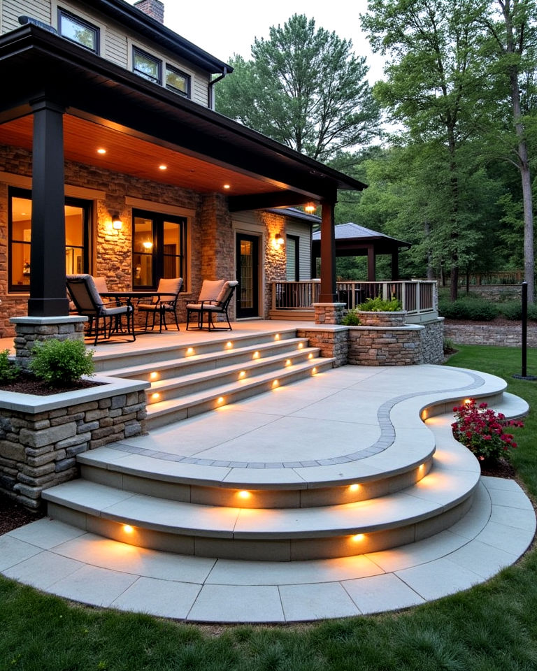25 Concrete Deck Ideas for a Modern and Durable Outdoor Space