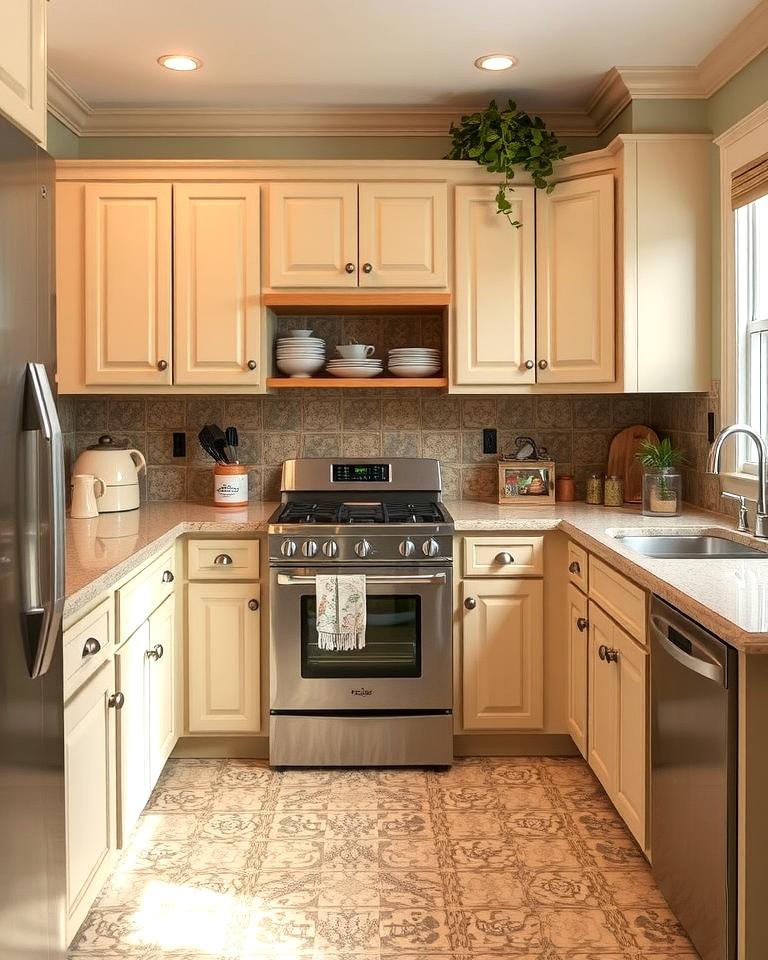 20 Kitchens With Beige Kitchen Cabinets for a Neutral and Elegant Look