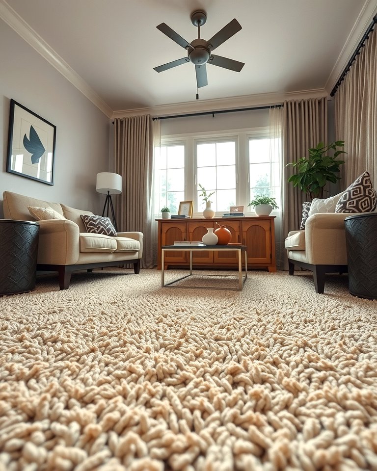 25 Living Room Carpet Ideas for Cozy Comfort