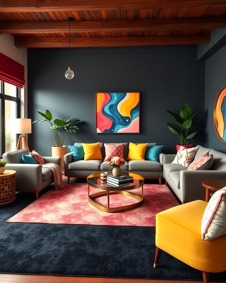 25 Black Carpet Living Room Ideas for a Cozy Atmosphere