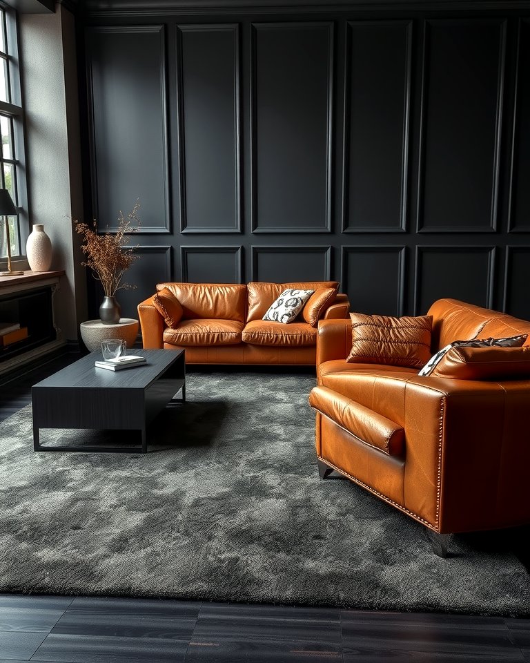 25 Black Carpet Living Room Ideas for a Cozy Atmosphere