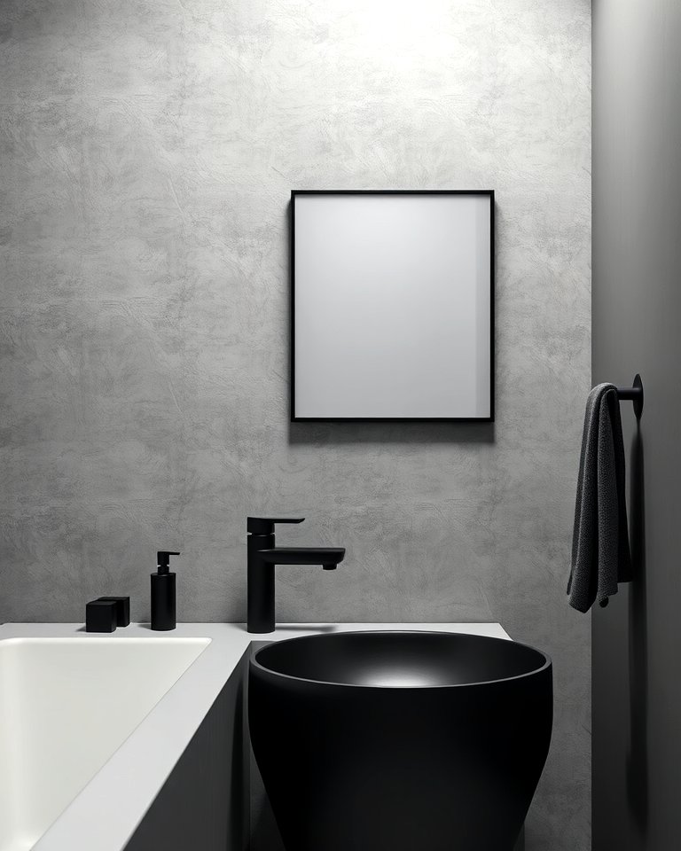 25 Black and Grey Bathroom Ideas for a Sleek Design