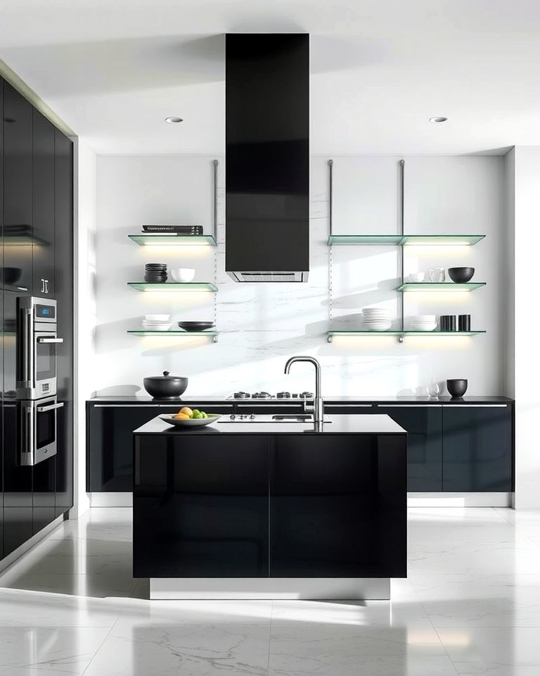 25 Sleek Black Kitchen Island Ideas for a Modern Kitchen