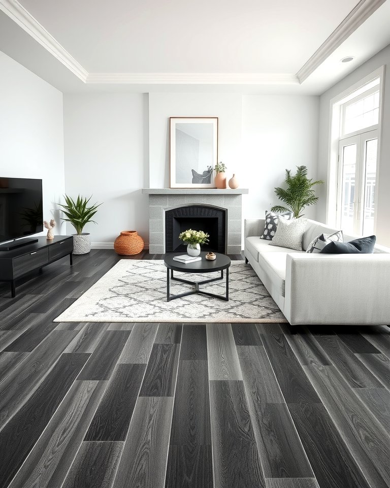 25 Black Floor Living Room Ideas for a Modern Aesthetic