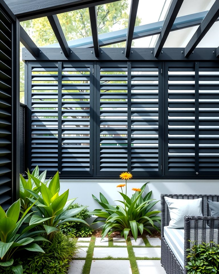 25 Black Fence Ideas for Modern Outdoor Spaces