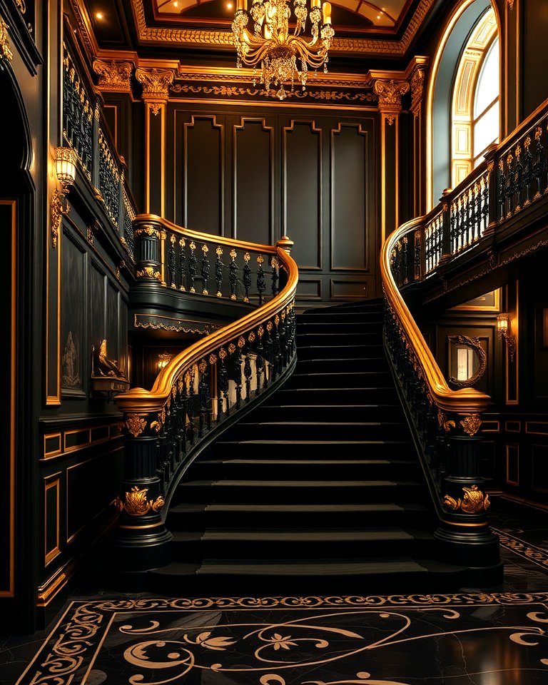 25 Black Staircase Ideas for Modern Homes