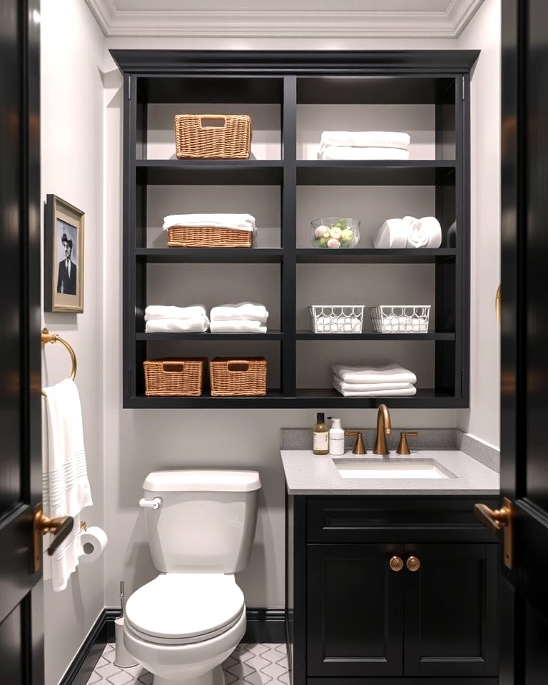 25 Black Vanity Bathroom Ideas for a Sleek and Stylish Look