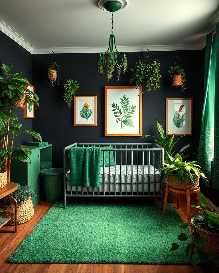 25 Black Nursery Ideas for Modern Baby Rooms