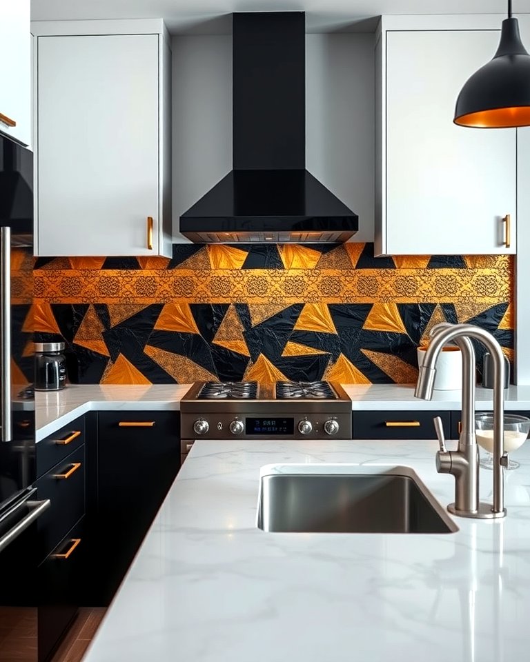 25 Black and Gold Kitchen Ideas for a Luxurious Look